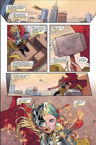 Illustration for article titled Being a Superhero Isn’t Helping Thor Fight Cancer